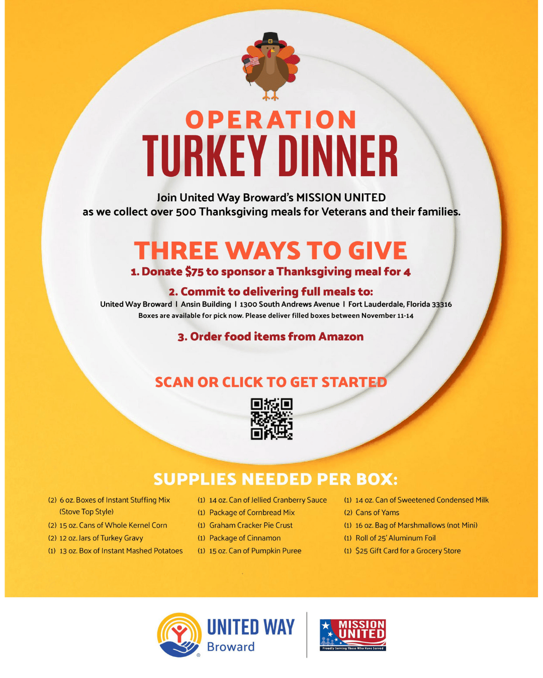 Operation Turkey Dinner