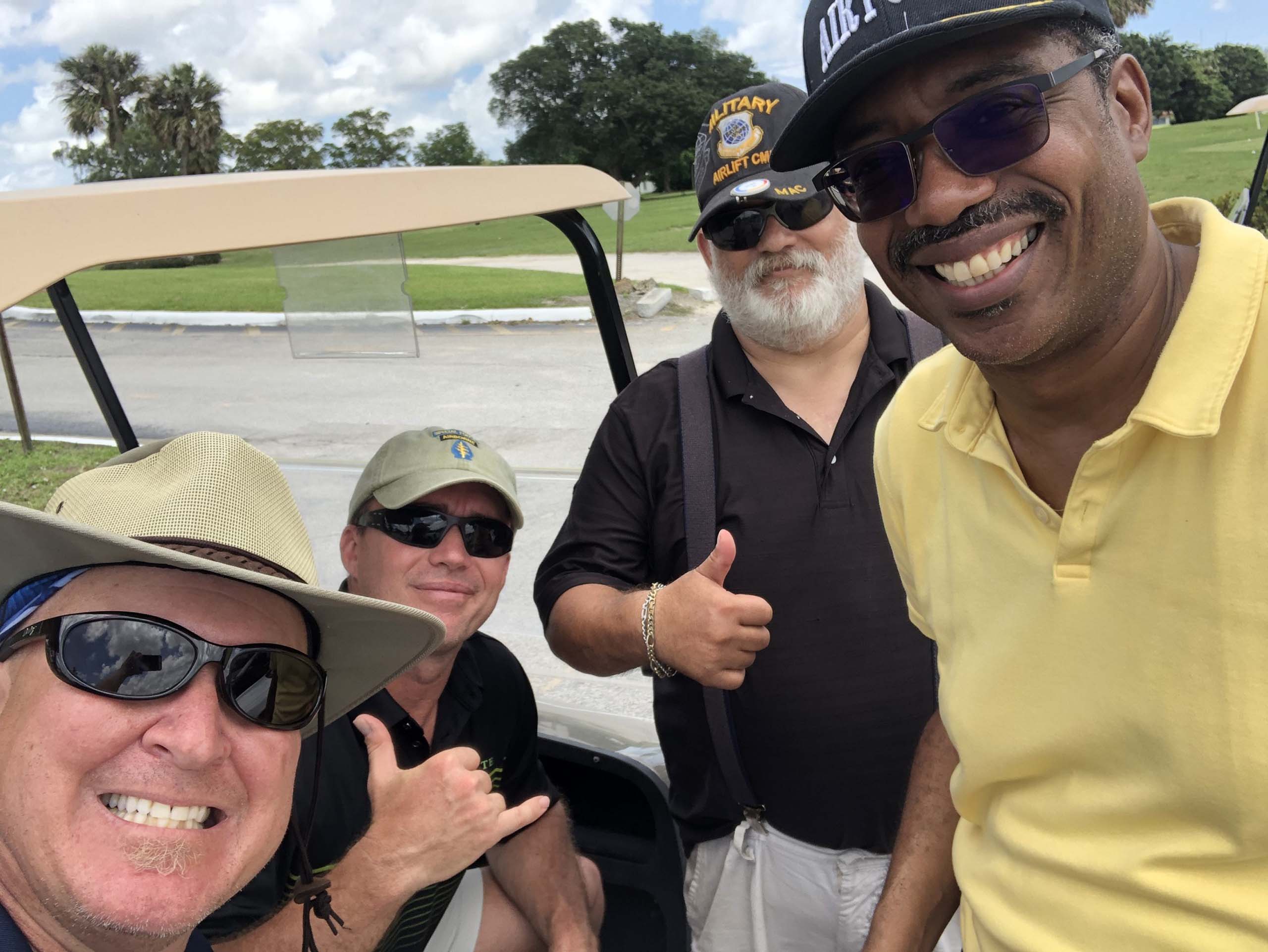 veterans golfing