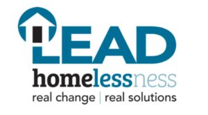 LEAD homelessness logo